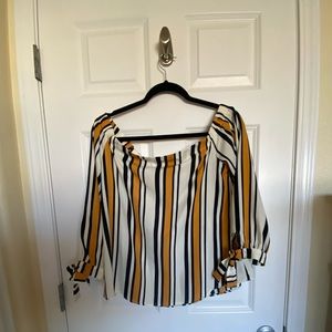 Over the shoulder shirt